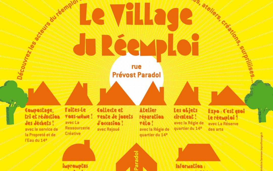 Jeudi 4 juin – Village du Réemploi rue Prévost Paradol